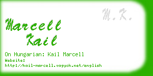 marcell kail business card